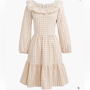 J.Crew Ruffleneck Mini Dress (NWT)